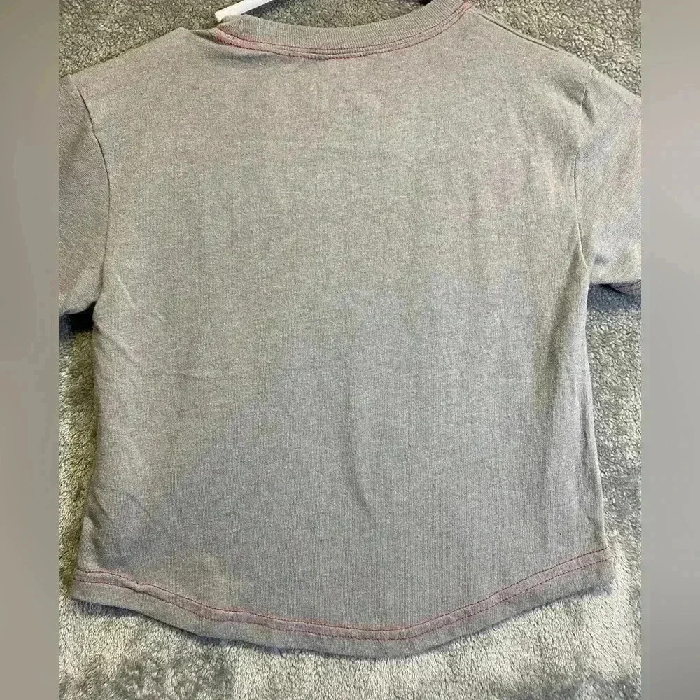 Disney Junior‎ Unisex Gray with Black Mickey Mouse print Tshirt Size 4T - Picture 4 of 6